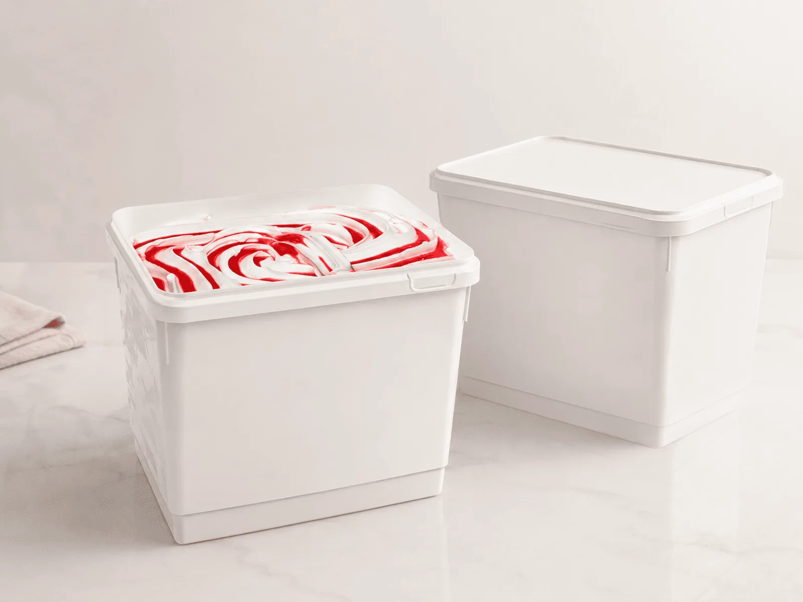 Pote profissional de 7 litros de gelato FrutBiss para food service
